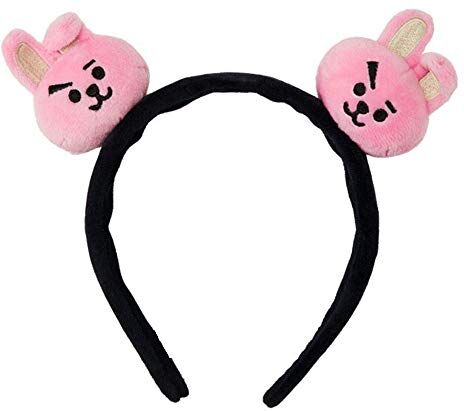 Strhopelove BTS Cerchietto per capelli con orecchie di peluche e motivo cartone animato, ispirato alla band Bangtan, miglior regalo per The A.R.M.Y (Cooky)