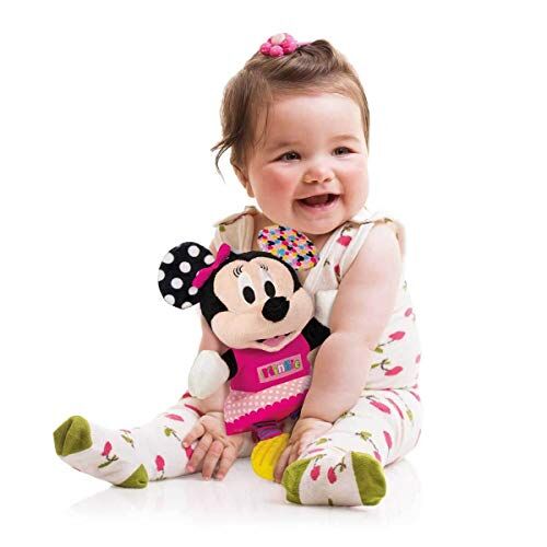Clementoni Disney Baby 17164 Baby Minnie First Activities, Peluche Baby Minnie