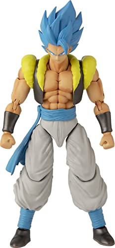 Bandai Dragon Ball Super, Action figure Dragon Star da 17 cm, Super Saiyan Blue Gogeta, Figura articolata Dragon Ball, Licenza ufficiale,