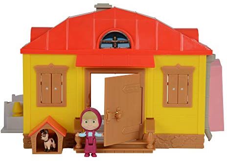 Simba Masha Playset Casa Richiudibile, con Personaggio