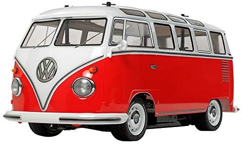 Tamiya -1:10 RC VW Bus Type 2 (T1) (M-06), auto/veicolo telecomandato, modellismo, kit di costruzione, non verniciato