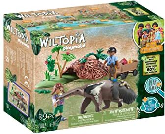 Playmobil Wiltopia  Formichiere della Amazzonia, con Animali Giocattolo, Giocattolo Sostenibile per Bambini dai 4 Anni in su