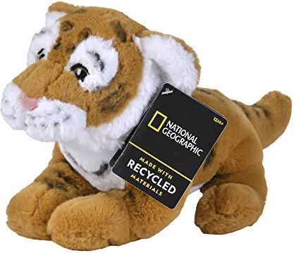 Simba - Disney Nat Geo Tigre del Bengala, , 0 mesi, materiale riciclato 90%, 25 cm