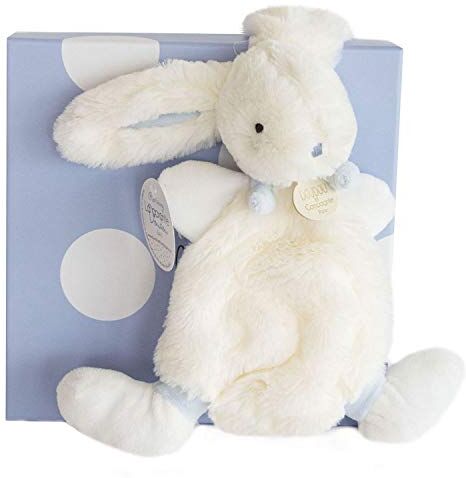 Doudou et Compagnie Lapin Bonbon  Peluche, Blu