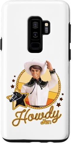 Barbie Custodia per Galaxy S9+  Howdy Ken Western, bambola cowboy con cavallo