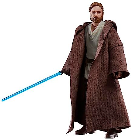 Star Wars Hasbro, The Black Series, Obi-WAN Kenobi (Jedi errante), Action Figure da 15 cm, Ispirata alla Serie Obi-WAN Kenobi, dai 4 Anni in su