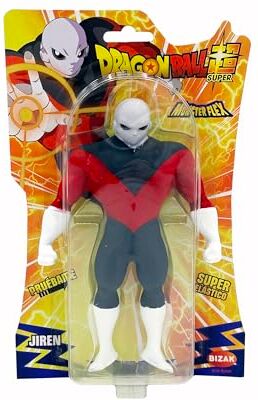 Bizak Monsterflex Dragon Ball Jiren, bambola super estensibile ed elastico, 25 cm, 12 da collezionare, per adulti fan collezionisti e bambini dai 4 anni (64390230)