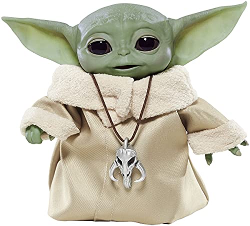 Star Wars Hasbro  The Child Animatronic Edition, Giocattolo con Oltre 25 Combinazioni di Suoni e movimenti, conosciuto Anche Come Baby Yoda, Serie Disney+ The Mandalorian, Multicolore, taglia unica