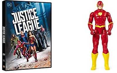 WARNER BROS Justice League + Dc Universe Flash, Personaggio da 30 cm Articolato, dai 3 Anni 6056779