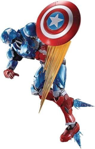 Bandai Tamashii Nations Tech-On Avengers figurine S.H. Figuarts Captain America 16 cm