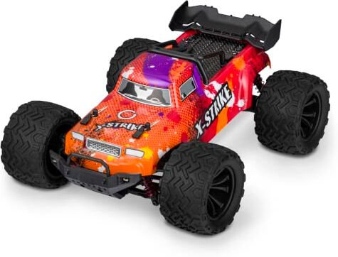 Overmax X-Strike Macchina Telecomandata RC per bambini, Auto Off-Road 1:16, velocità fino a 45 km/h, portata fino a 100 m, 4WD, 2 batterie da 1500 mAh