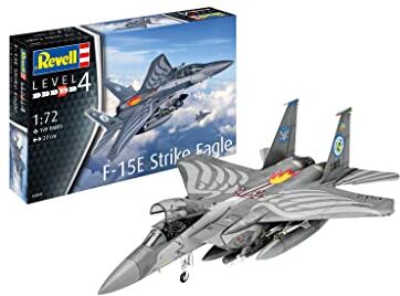 Revell F-15E Strike Eagle kit modello avanzato fedele, non verniciato