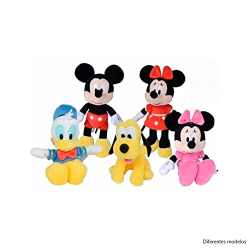 Simba , 5 varianti assortite, Disney, Topolino Refresh Core, 20 cm Unisex-Bambini e ragazzi, Bunt, Estándar, modeli assortiti, 1 pezzo