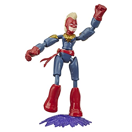 Hasbro Captain Marvel Bend And Flex (Action Figure Flessibile 15cm)