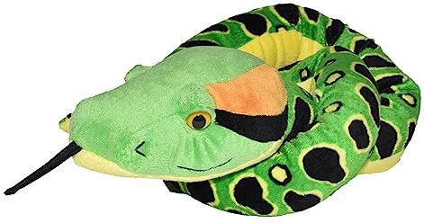 Wild Republic Europe Anaconda Serpente, Peluche, 137 cm, Colore Multicolore,