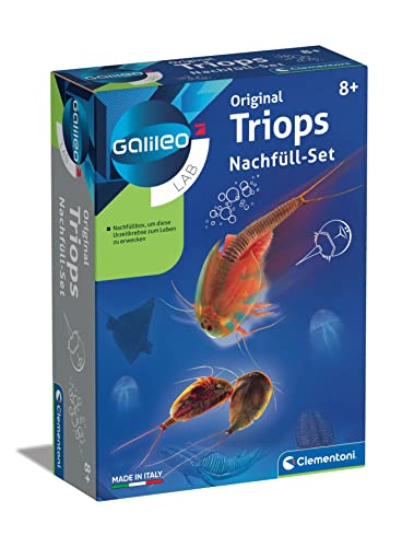 Clementoni .3 Galileo, Original Triops, Set di Ricarica