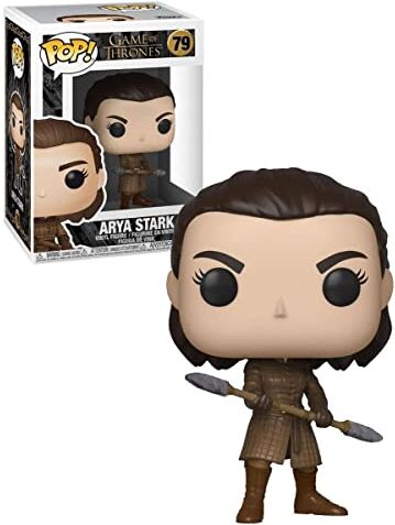 Funko Pop! TV: Got Arya Stark with Two Headed Spear Game of Thrones Figura in Vinile da Collezione Idea Regalo Merchandising Ufficiale Giocattoli per Bambini e Adulti TV Fans