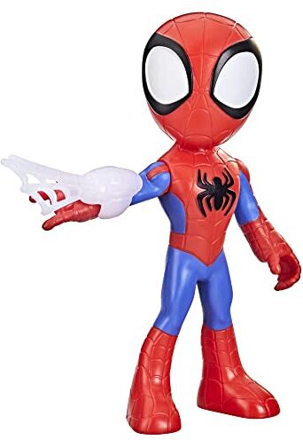 Hasbro Marvel Spidey and His Amazing Friends Supersized Spidey Action Figure, Preschool Superhero Toy for Kids Ages 3 and Up