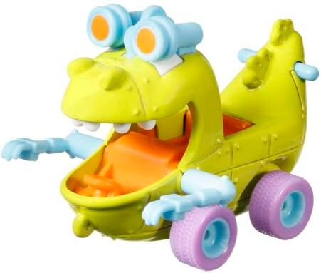 Hot Wheels Hw  Die Cast Modellino Reptar Wagon Rugrats Real Riders Multicolore 6cm