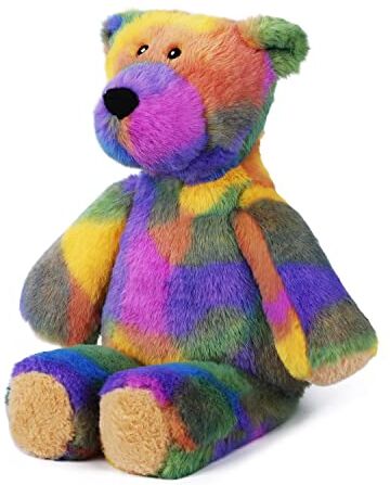 Generic Peluche bambola peluche bambini cuscino regalo per Natale e San Valentino (orso arcobaleno) ()