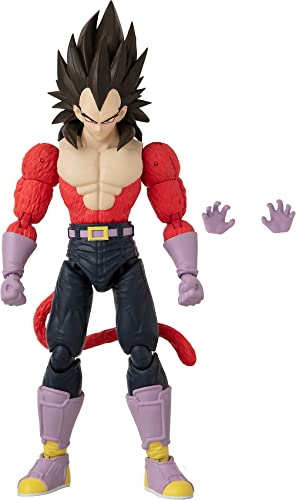 Bandai Dragon Ball Super Action figure Dragon Star da 17 cm, Super Saiyan 4 Vegeta,