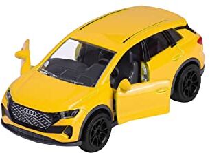 Majorette Premium Cars Audi Q4 e-tron, giallo