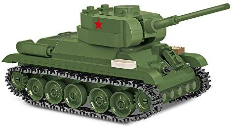 COBI -T-34-85 Blocchi di Costruzione, Colore Verde,