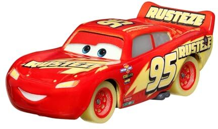 Disney Pixar Cars Glow Racers Lightning McQueen,