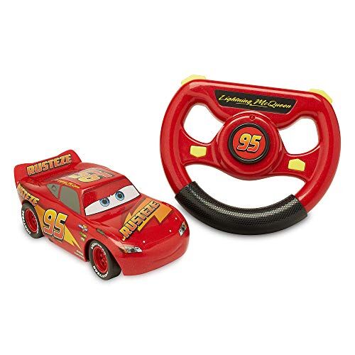 Disney Pixar auto telecomandata Saetta McQueen, Pixar Cars, 15 cm, 2,4 GHz, si muove in 4 direzioni, garantisce ore di divertimento, adatto a partire dai 3 anni