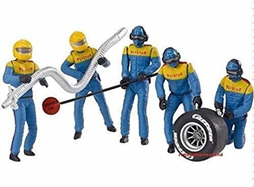 Carrera Set di figure  Team Meccanici  Blu