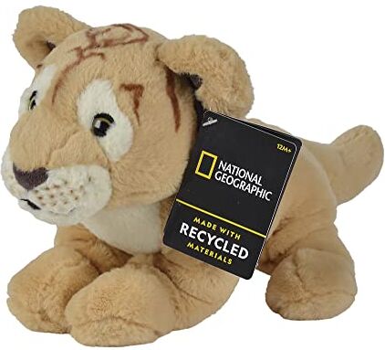 Simba - Disney Nat Geo Leone, , 0 mesi, materiale riciclato 90%, 25 cm