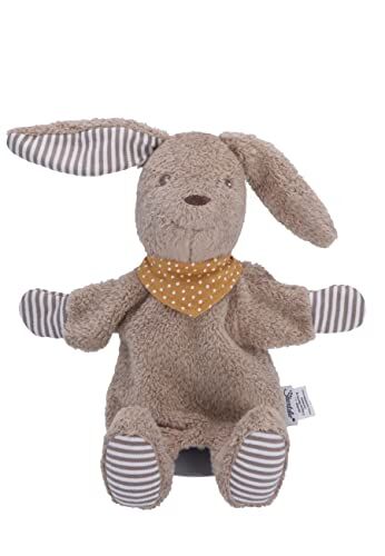 Sterntaler Bambola unisex per bambini, a forma di coniglietto Happy – giocattolo, bambole, personaggi a casperla, marrone