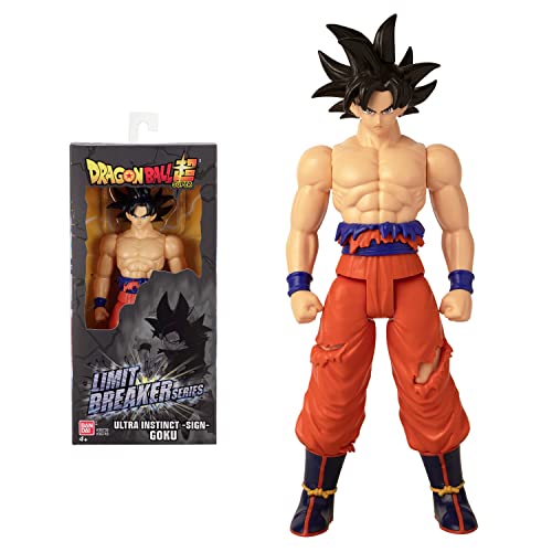 Bandai Dragon Ball Super, Action figure gigante Limit Breaker, Goku Ultra Instinct, , Multicolore