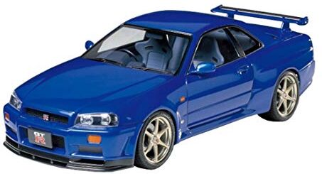 Tamiya 1/24 Sports Car   Model Building Kits   No.210 Nissan Skyline GT-R Spec V (R34)  [ Japanese Import ] (Japan Import)