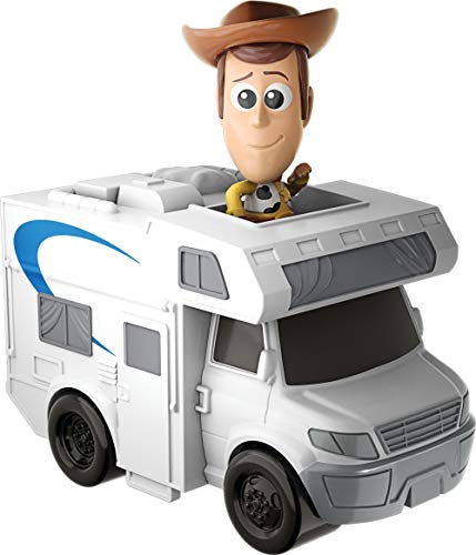 Toy Story Minis Disney Pixar Woody con Camper, Mini Personaggi da Collezione, per Bambini 3+ Anni,