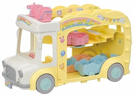 SYLVANIAN FAMILIES Il Bus Arcobaleno Sole