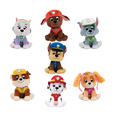 GUND Paw Patrol, Peluche a Sorpresa di Un Cucciolo da 15cm, da 1 Anno