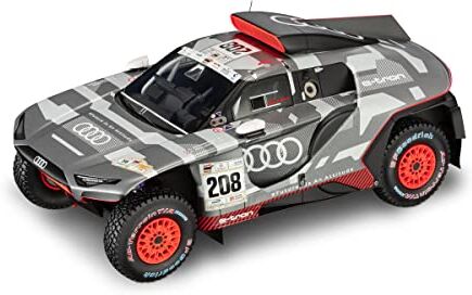 Audi collection Audi  Modellino auto 1:18 in miniatura RS Q e-tron #208 Peterhansel Boulanger, Winner Abu Dhabi Desert Challenge 2022