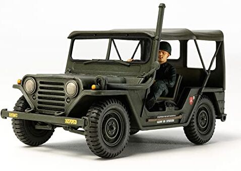 Tamiya Modellino Carro Armato Us Utility Truck M151a1 Vietnam War Scala 1:35