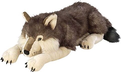 Wild Republic Cuddlekins Jumbo Lupo di Peluche, 76 cm