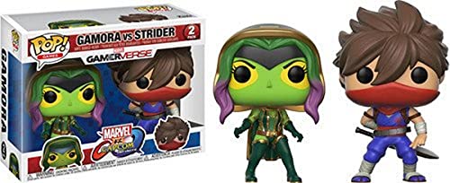 Funko - Games-2 Pack Gamora Vs Strider Marvel Other Figurina, Multicolore, 22776