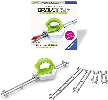 Ravensburger Gravitrax Looping, Gioco Innovativo ed Educativo STEM,Età Raccomandata 8+, Accessorio