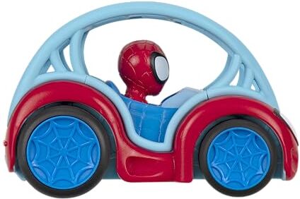 Jazwares Spidey e i suoi super amici  – Power Roller, veicolo di ritiro dai 3 anni in su