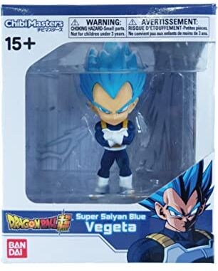 Bandai Dragon Ball Super Chibi Masters 8,5 cm Anime Figure Super Saiyan Dio Vegeta