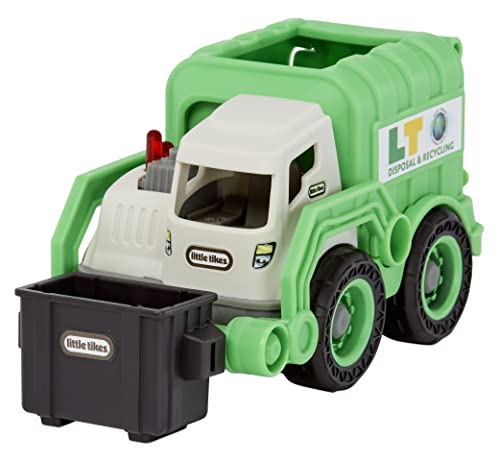 little tikes Dirt Diggers Mini Camion della Spazzatura Mini Giocattolo da Costruzione per Giochi al Chiuso e all'aperto Facile da Tenere in Mano Sviluppa la Fantasia età: dai 2 Anni in su