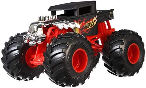 Hot Wheels Monster Truck Bone Shaker 1:24, Macchinina Die-Cast,