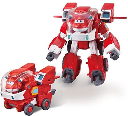 Super Wings Robot Toys Jett Transformers Toy Cars Toy Trucks avec Mini Jet Avion Jouets pour Enfants 3 4 5 Ans