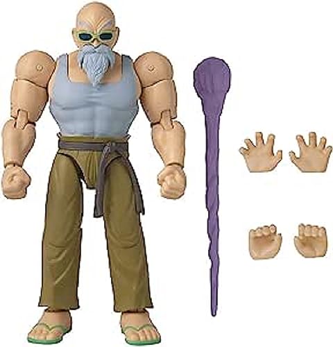 Bandai Dragon Ball Super Action figure Dragon Stars Master Roshi, Genio delle tartarughe