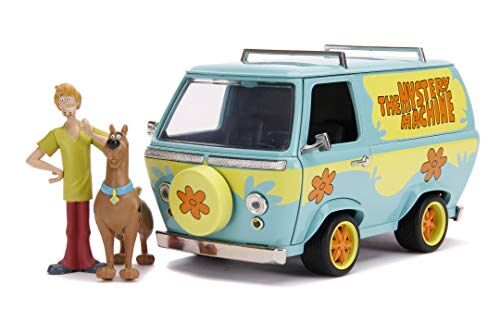Jada Mystery Machine Scooby-Doo, , + 8 Anni, Scala 1:24, Inclusi 2 Personaggi