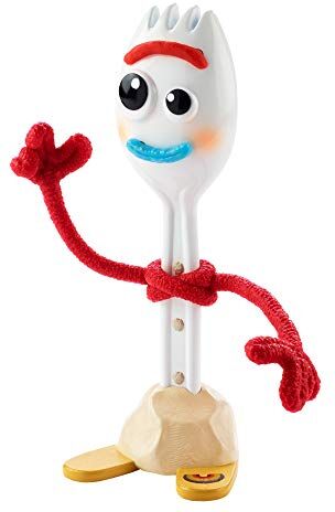 Toy Story Forky Parlante, 15 Suoni e Frasi, con Dettagli Realistici Gioco per Bambini 3+ Anni,